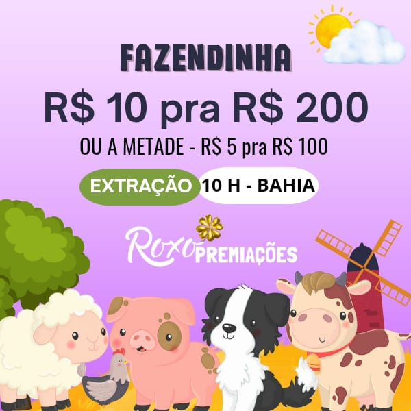 Sorteio: 10h BA 12/07/2025
