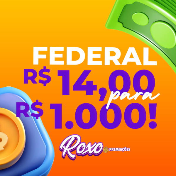 Sorteio: FEDERAL 20h 30/05/2026 