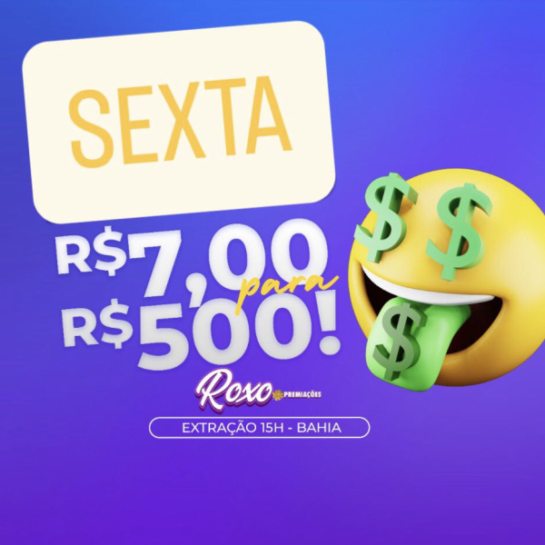 Sorteio: 15h BA 03/04/2026